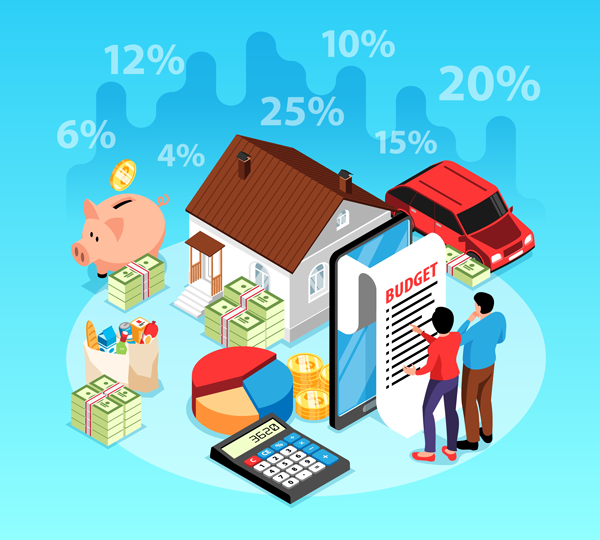 생활비 예산을 처음 설정할 때 필요한 월급과 지출 흐름 구조