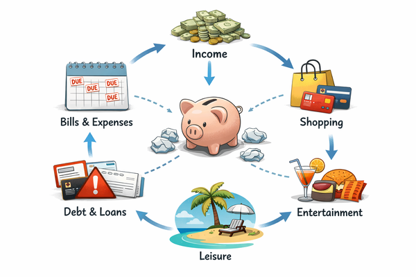 저축 자동화 구조 이전 소비 중심 돈 흐름 구조 설명