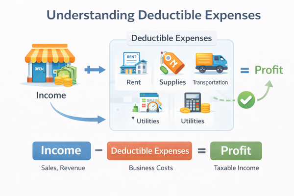 필요경비의 개념 이해하기와 소득 계산 구조 설명 이미지